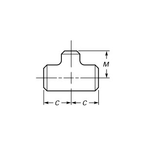 Tee de reducere a sudurii cap la cap